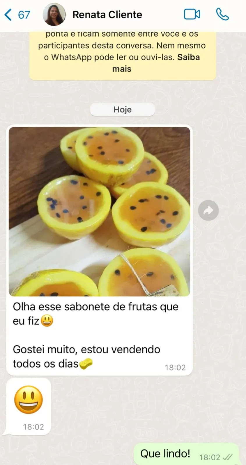 Depoimento de aluna 3
