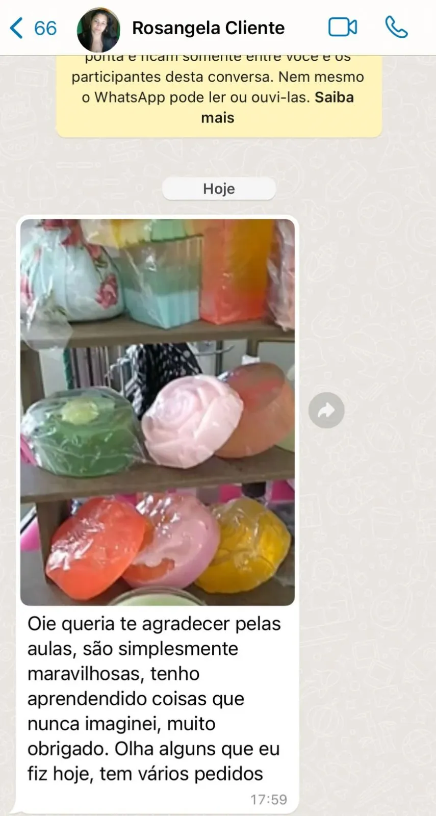 Depoimento de aluna 4