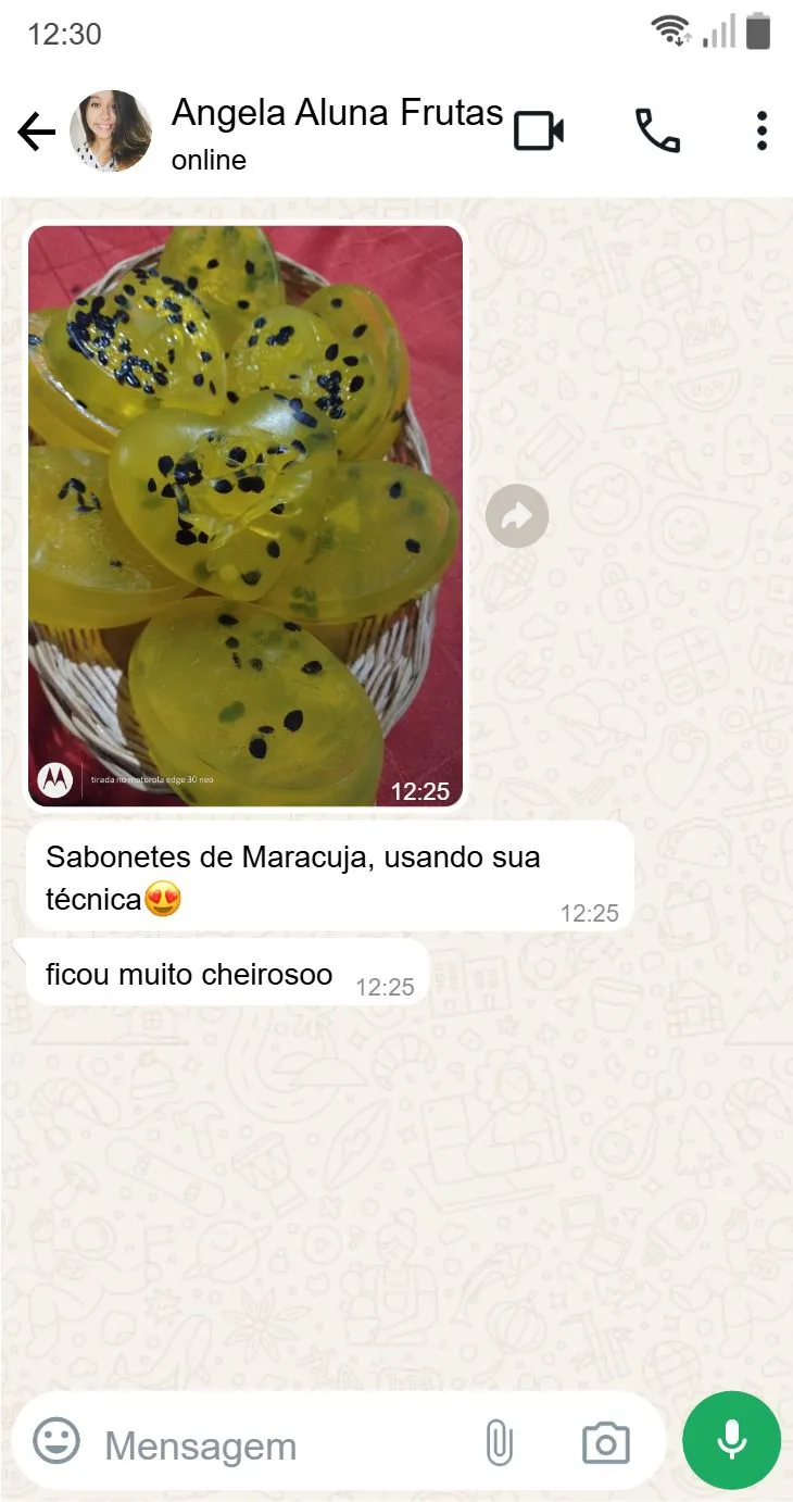 Depoimento de aluna 6