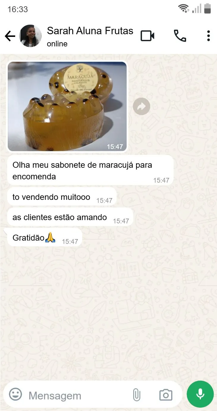 Depoimento de aluna 8