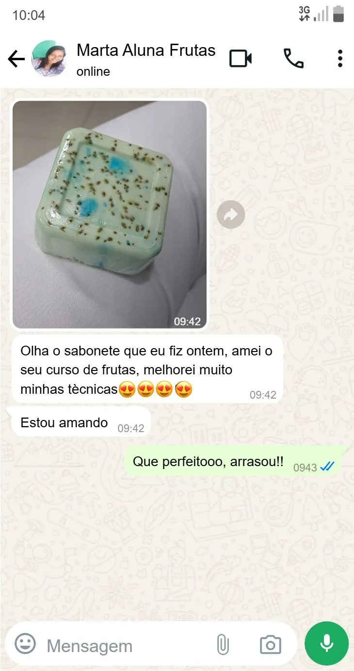 Depoimento de aluna 11